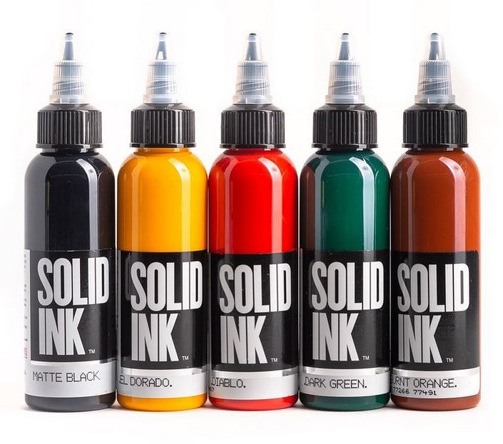 Solid Ink Opaque Grey Set  Darkside Tattoo Supply Inc