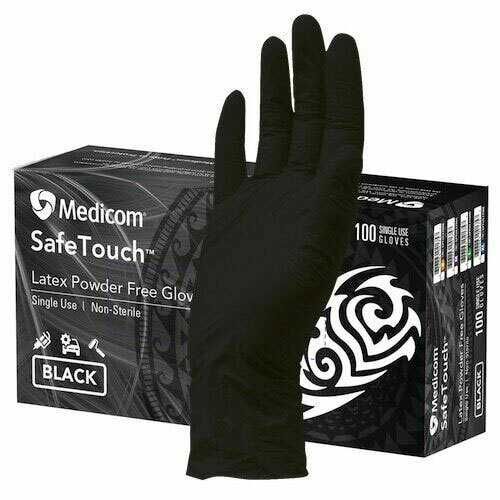 Medicom Black Latex Glove