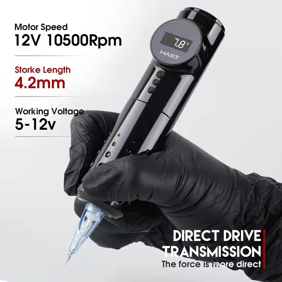 Dragonhawk Mast Archer Max Wireless Tattoo Pen 4.2mm Stroke Length 2