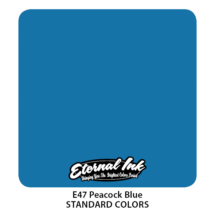 Eternal Ink Peacock Blue 1