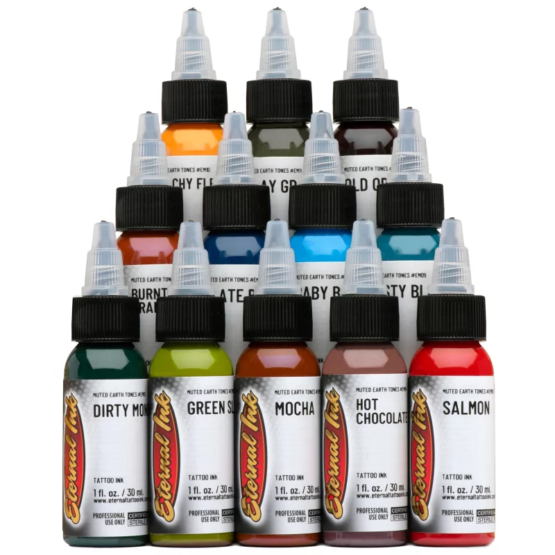 Eternal Ink Muted Earth Tones Set - 1oz