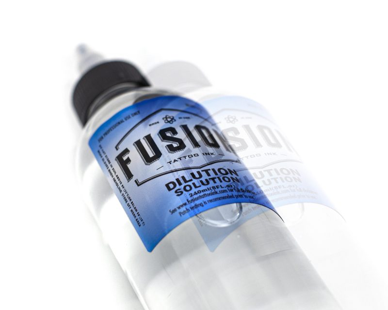 Fusion Ink Dilution Solution 8oz Justat Tattoo Supplies
