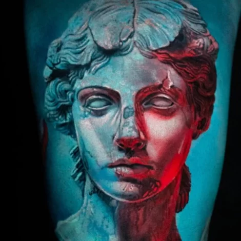 Intenze Tattoo Ink - Baby Blue 1oz - Justat Tattoo Supplies