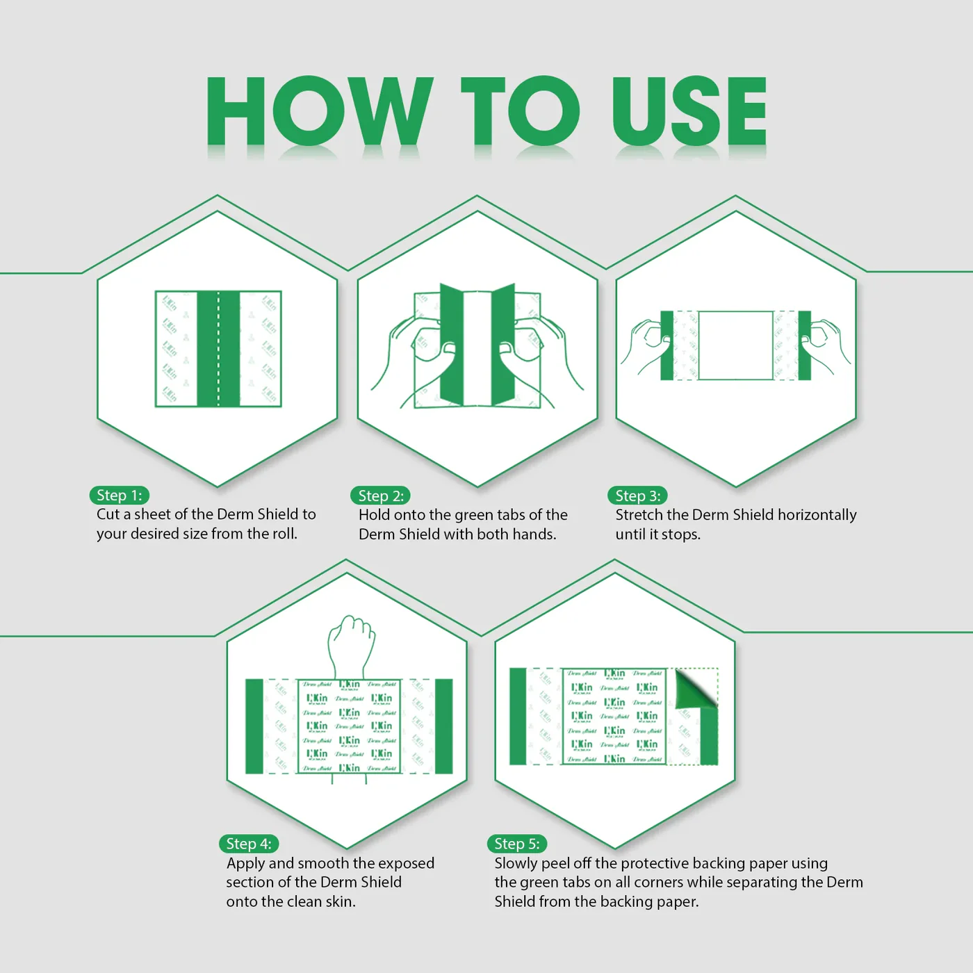 EZ INKin Aftercare Derm Defender Steps